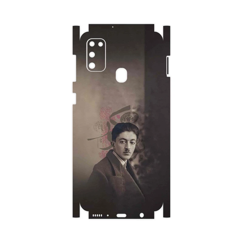 برچسب پوششی ماهوت مدل Sadegh Hedayat-FullSkin مناسب برای گوشی موبایل سامسونگ Galaxy M21