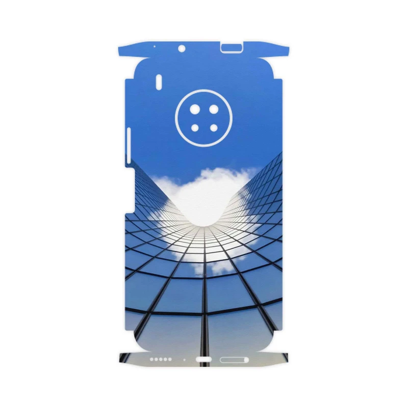 برچسب پوششی ماهوت مدل Glass skyscraper-FullSkin مناسب برای گوشی موبایل هوآوی Y9a