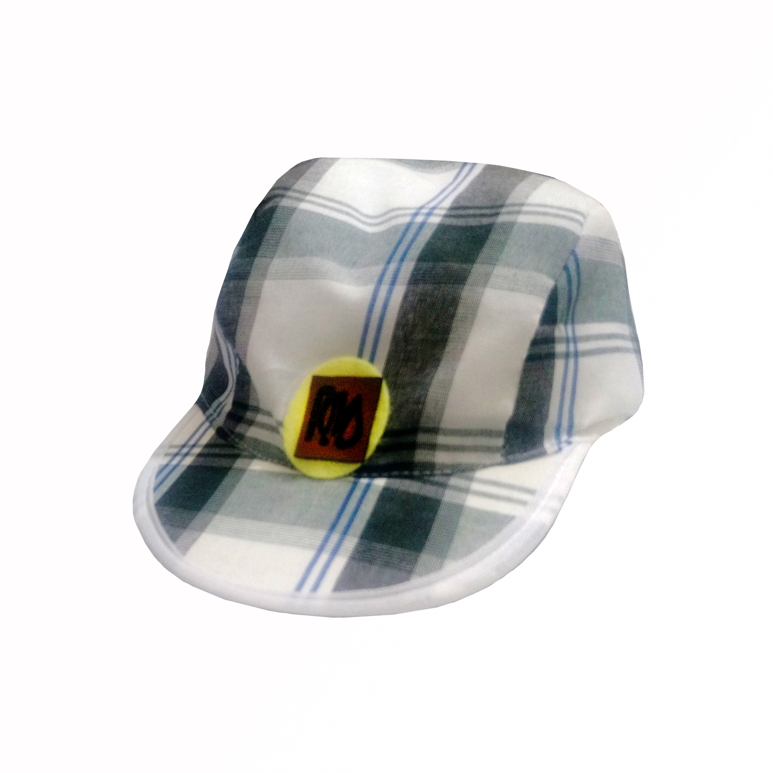 کلاه کپ بچگانه مدل چهارخونه کد 554343