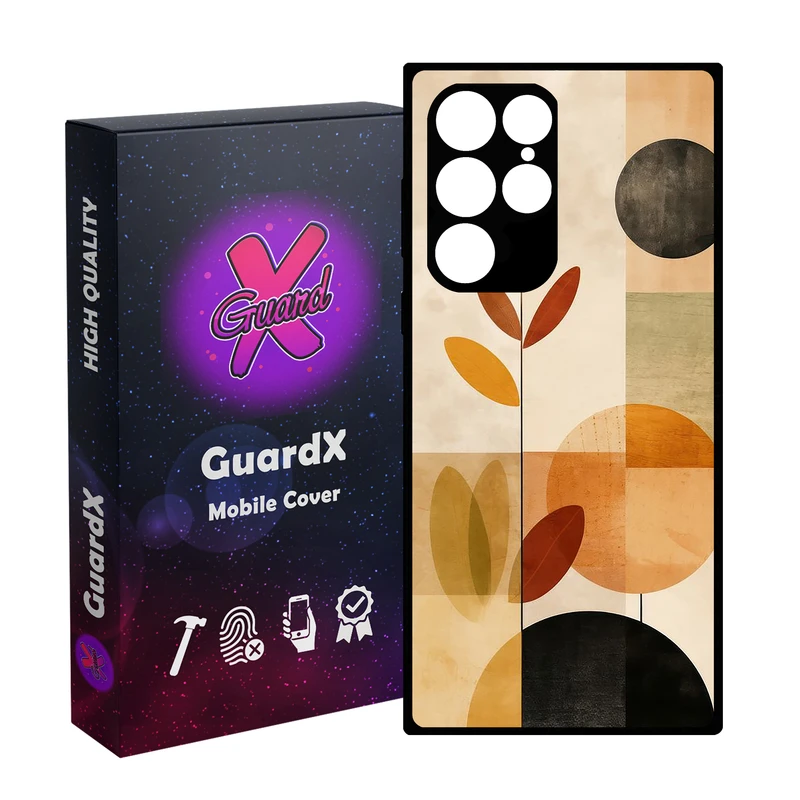 کاور گارد ایکس طرح برگ مدل Glass10809 مناسب برای گوشی موبایل سامسونگ Galaxy S23 Ultra
