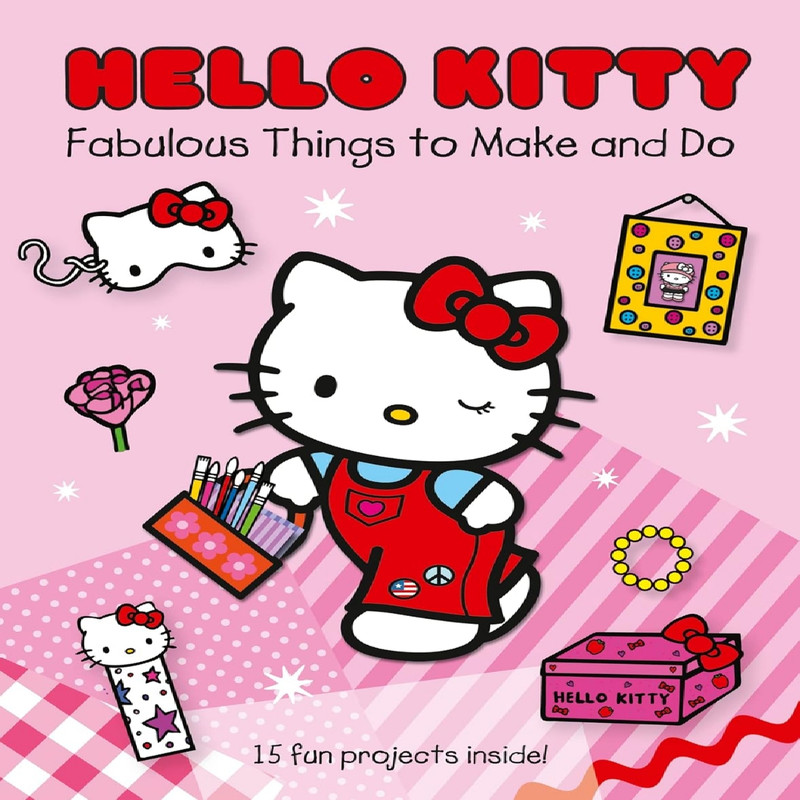مجله Hello Kitty's Fabulous Things to Make and Do Book ژانویه 2011