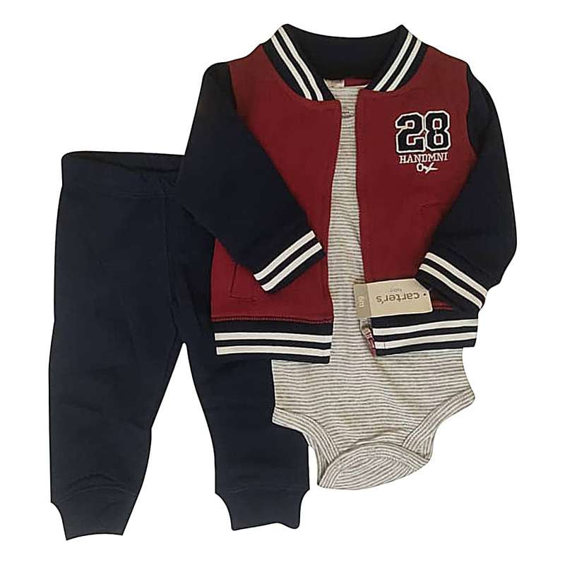 ست 3 تکه لباس نوزادی کارترز مدل  1400 