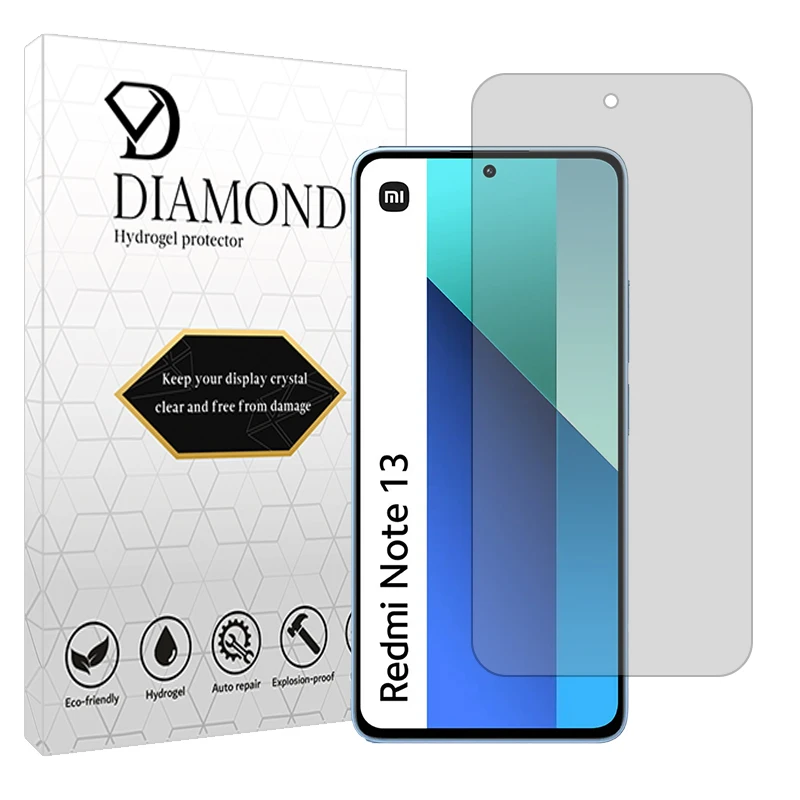 محافظ صفحه نمایش شفاف دیاموند مدل Tough مناسب برای گوشی موبایل شیائومی Redmi Note 13 4G