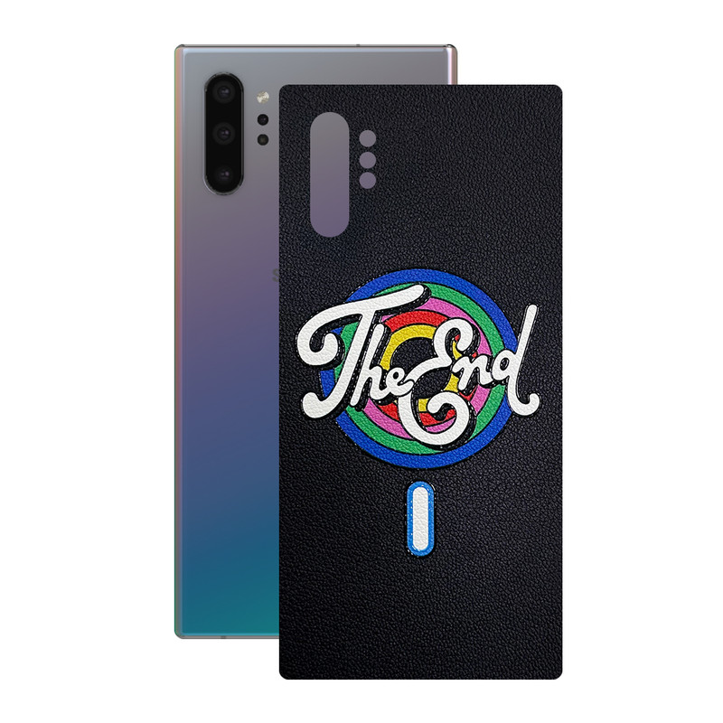 برچسب پوششی ریمکس مدل Leth طرح THE END مناسب برای گوشی موبایل سامسونگ Galaxy Note 10 Plus