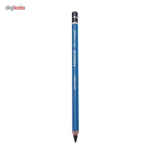 مداد مشکی استدلر مدل Mars Lumograph 100 - نوشتاری 8B