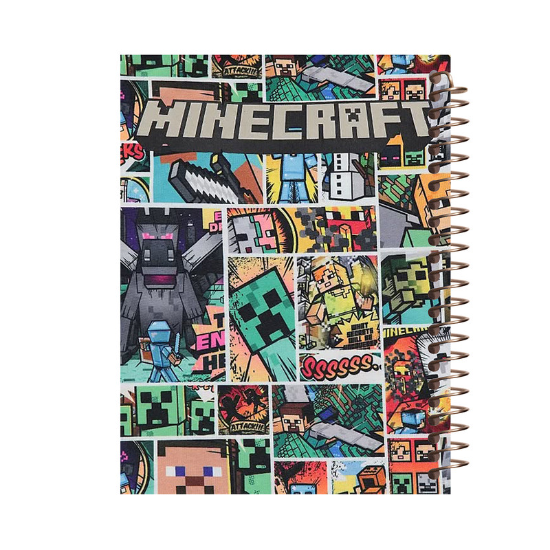 دفتر مشق 100 برگ طرح ماینکرافت کد H517