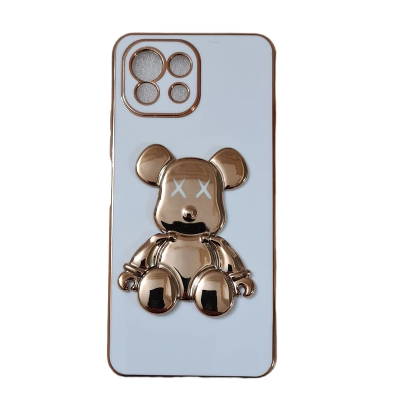 کاور مدل 3D طرح خرس کد 511 مناسب برای گوشی موبایل شیائومی Mi 11 Lite