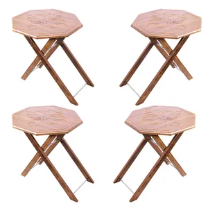 میز عسلی لوتوس کد 006 بسته 4 عددی