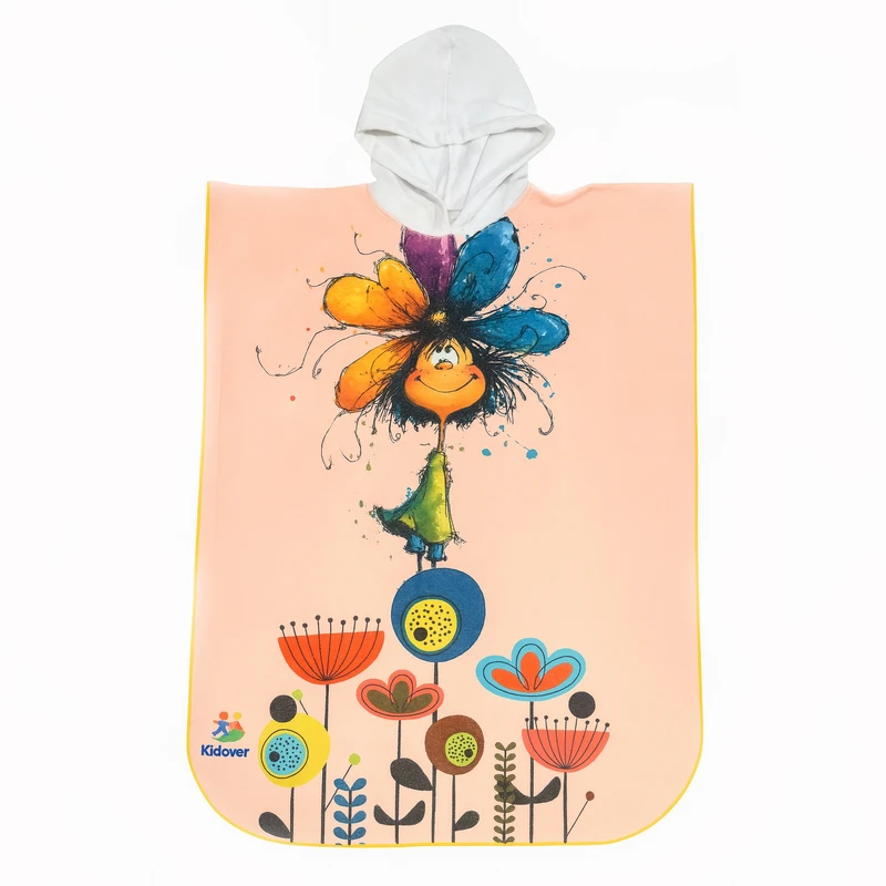 حوله پالتویی کودک و نوجوان  طرح تراون کد 104 سایز 100x75x100 سانتی‌متر