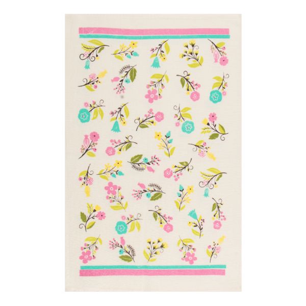 حوله آشپزخانه ژوان ژوزه مدل Flower سایز 30 × 50 سانتی متر حوله آشپزخانه ژوان ژوزه مدل Flower سایز 30 × 50 سانتی متر