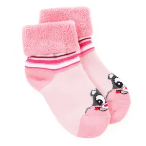 جوراب بچگانه کنته کیدز طرح خرسی رنگ صورتی
