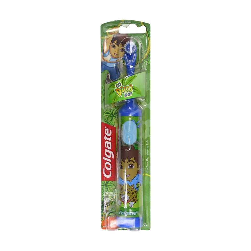مسواک برقی کودک کلگیت مدل Diego Dora با برس خیلی نرم