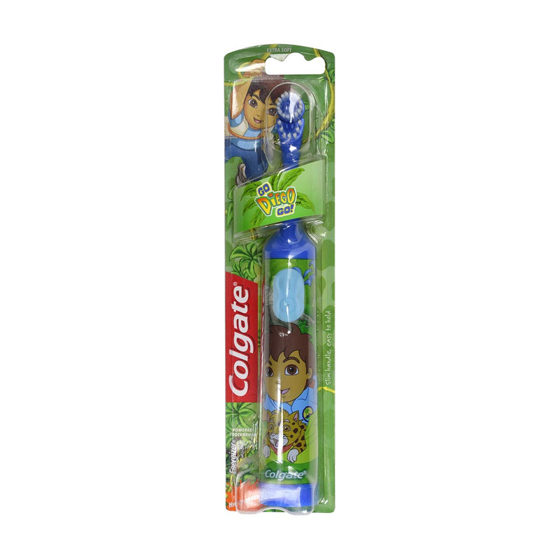 مسواک برقی کودک کلگیت مدل Diego Dora با برس خیلی نرم
