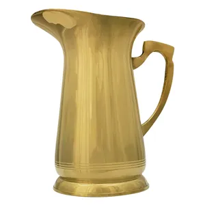 پارچ  برنجی طرح گل مدل 01