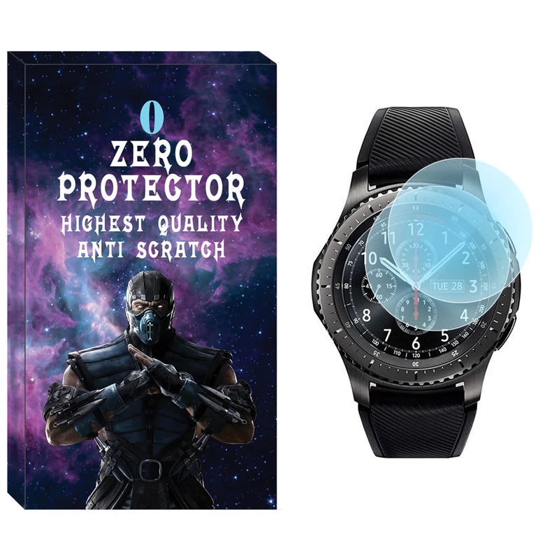 محافظ صفحه نمایش نانو زیرو مدل NZO مناسب برای ساعت هوشمند سامسونگ Galaxy Watch Gear S3 بسته دو عددی