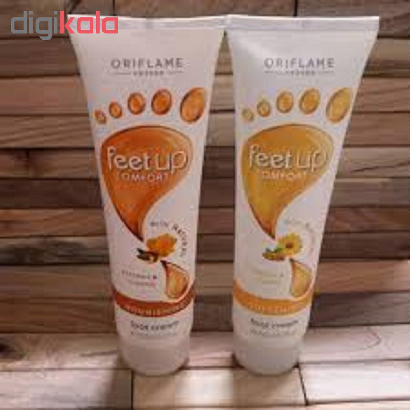 کرم ترمیم پا اوریفلیم مدل Feet up Comfort Daily Softening حجم 150 میلی لیتر
