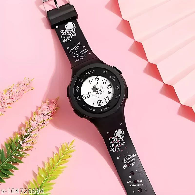 ساعت مچی دیجیتال بچگانه مدل ضد آب فضایی کد 130