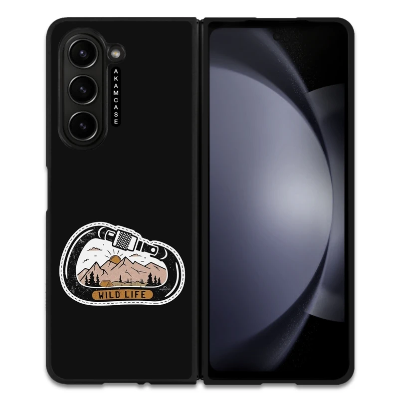 کاور آکام مدل AMC-WSGZFOLD5-MOUNTAINS-10 مناسب برای گوشی موبایل سامسونگ Galaxy Z Fold 5
