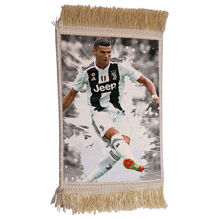 فرش ماشینی دیوارکوب مدل رونالدو کد 433