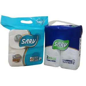 پک دستمال کاغذی سرو طرح Circle مجموعه 2 عددی