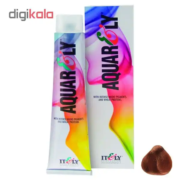 رنگ مو آکوارلی شماره 8AD حجم 100 میلی لیتر