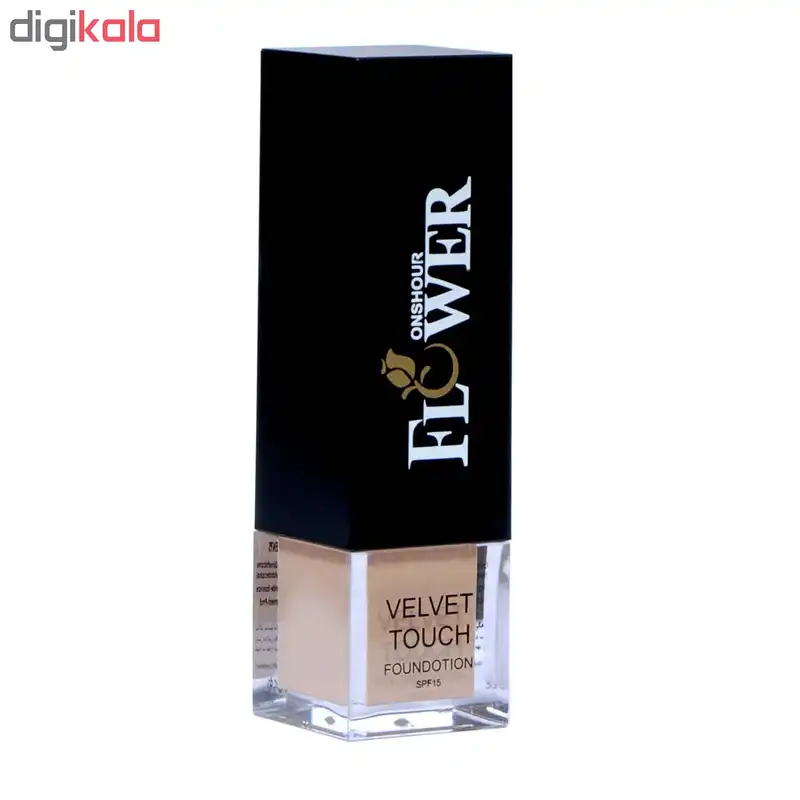 کرم پودر مایع انشور فلاور مدل Velvet Touch شماره 04 حجم 35 میلی لیتر