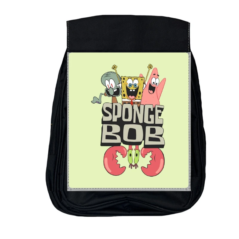 کوله پشتی مدل باب اسفنجی و دوستان کد 2     