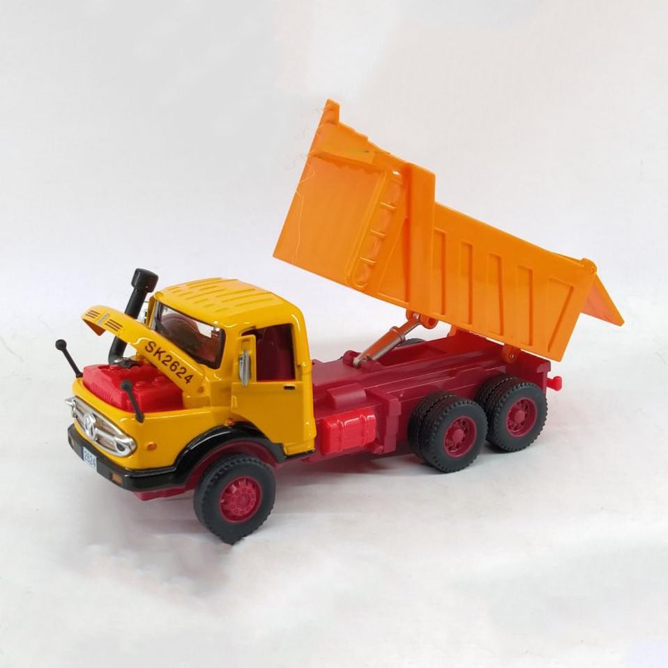ماشین بازی مدل کامیون کمپرسی بنز مایلر تک رنگ -  - 5