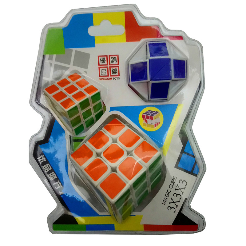 مکعب روبیک مدل mc333 مجموعه سه عددی
