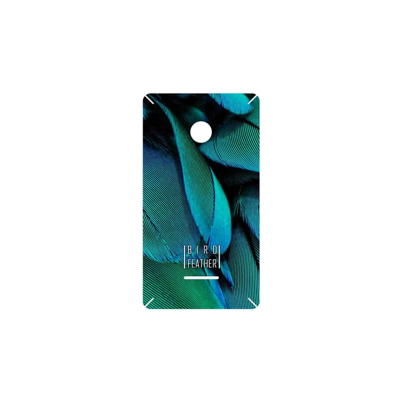 برچسب پوششی ماهوت مدل Green Feather مناسب برای گوشی موبایل مایکروسافت Lumia 532