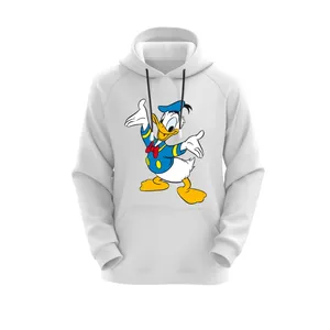 هودی زنانه مدل اردک کد E23 رنگ سفید