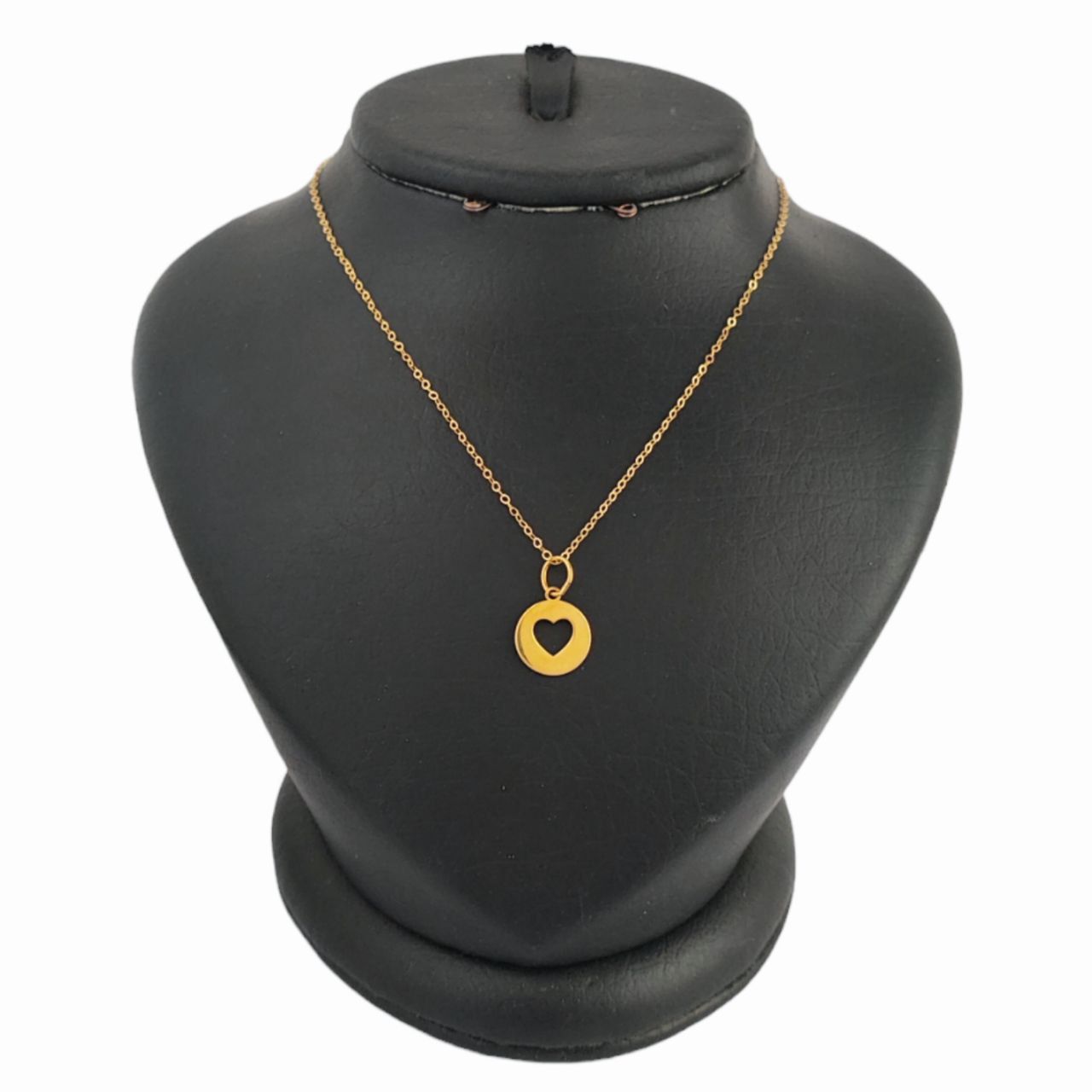 گردنبند طلا 18 عیار زنانه لیردا مدل قلب ngn -  - 1