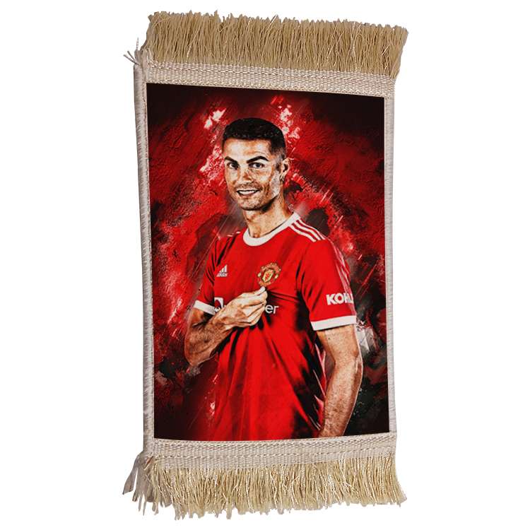 فرش ماشینی دیوارکوب مدل رونالدو کد 393