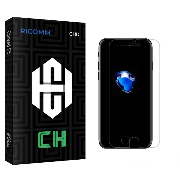 محافظ صفحه نمایش ریکام مدل CH glass مناسب برای گوشی موبایل اپل iPhone 7G