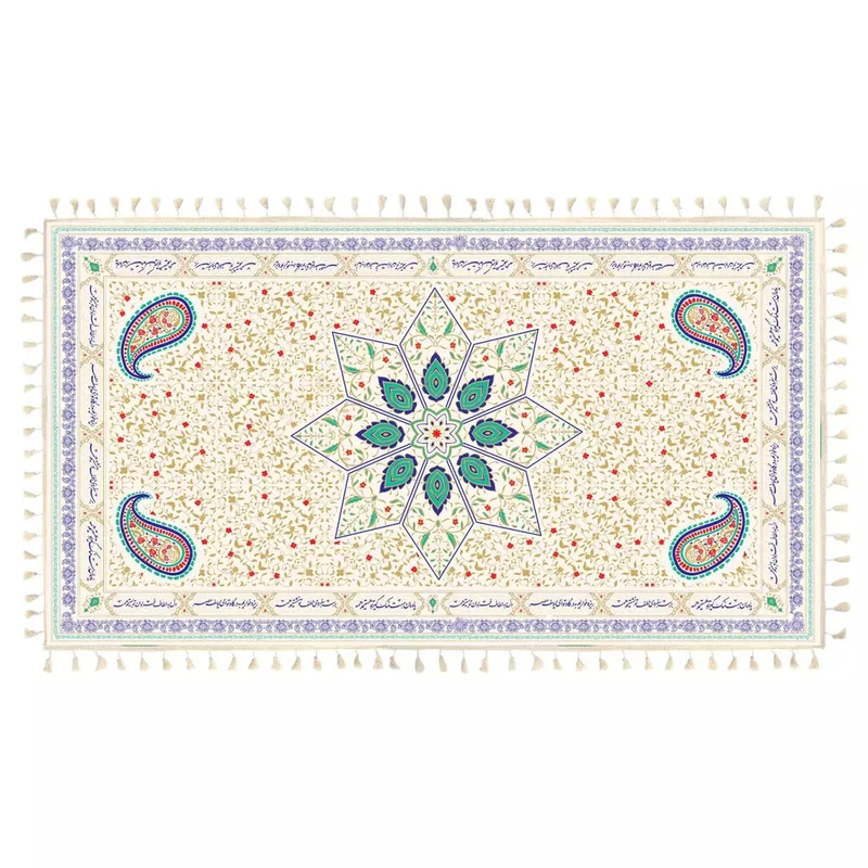سفره خدمتگزاران مدل 6 نفره طرح مذهبی کد 60003308