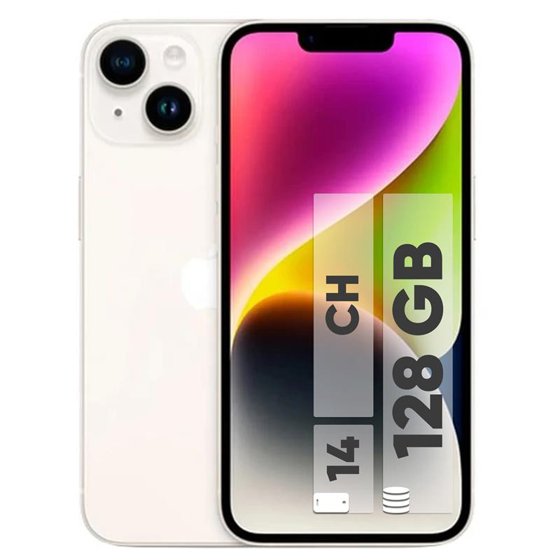گوشی موبایل اپل مدل iPhone 14 دو سیم کارت ظرفیت 128 گیگابایت و رم 6 گیگابایت 