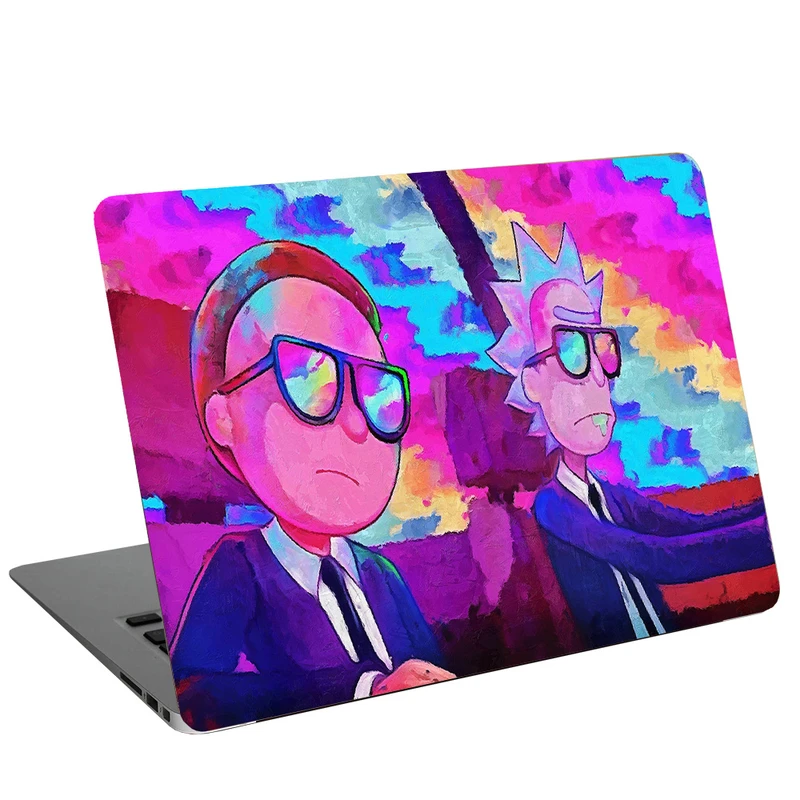 استیکر لپ تاپ طرح Rick And Mort کد C-167 مناسب برای لپ تاپ 15.6 اینچ