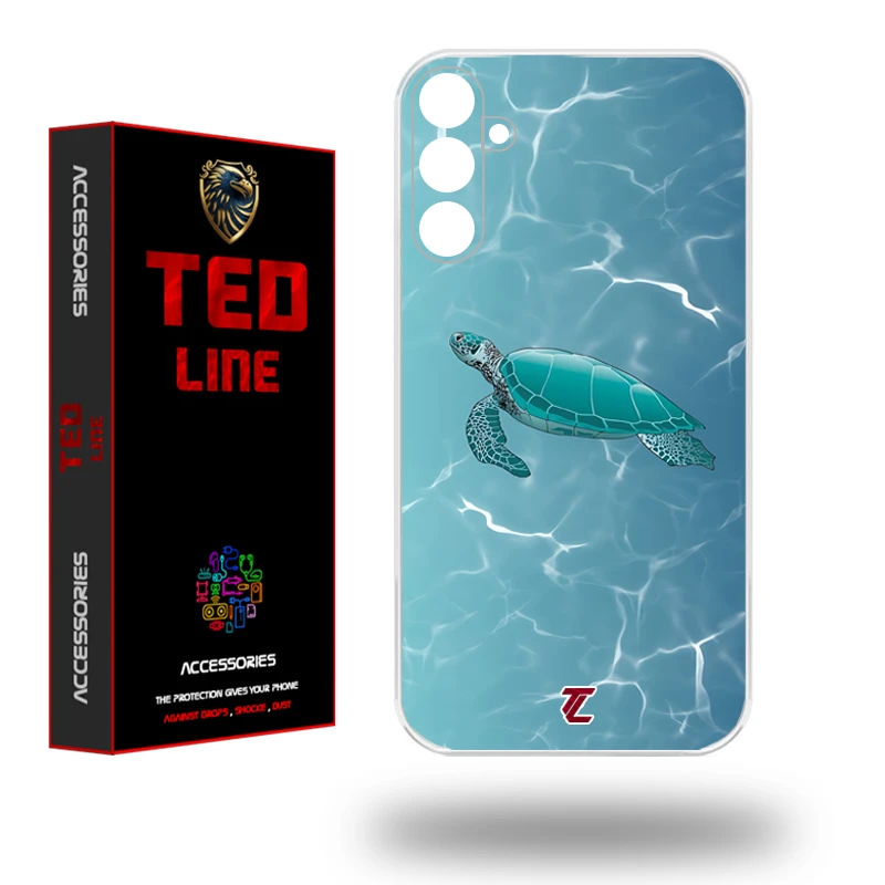 کاور تد لاین طرح لاک پشت کد 1100 مناسب برای گوشی موبایل سامسونگ Galaxy S24 FE