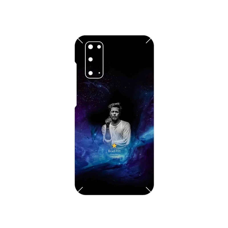 برچسب پوششی ماهوت مدل Brad Pitt مناسب برای گوشی موبایل سامسونگ Galaxy S20
