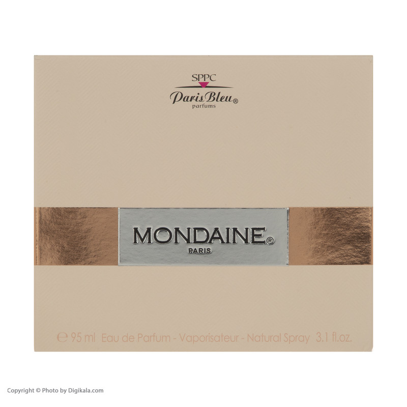 ادوپرفیوم زنانه اس پی پی پاریس بلو مدل Mondaine حجم ۹۵ میلی لیتر ادوپرفیوم زنانه اس پی پی پاریس بلو مدل Mondaine حجم ۹۵ میلی لیتر