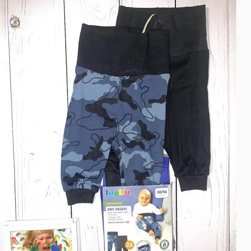 شلوار نوزادی لوپیلو مدل اقیانوس مجموعه دو عددی