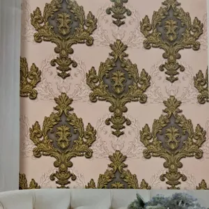 کاغذ دیواری مدل جنسیس طرح دار