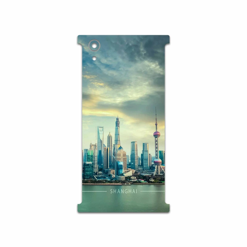 برچسب پوششی ماهوت مدل Shanghai City مناسب برای گوشی موبایل سونی Xperia XA1 Plus