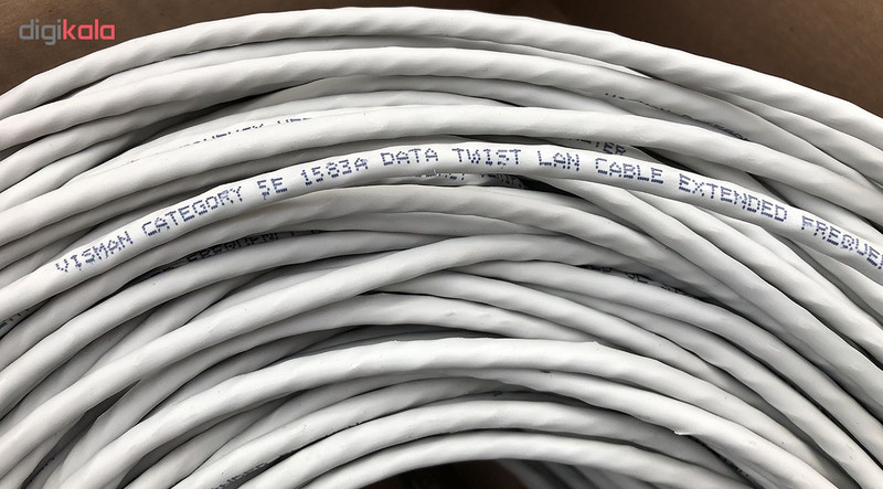 کابل شبکه Cat5 ویسمن مدل CU