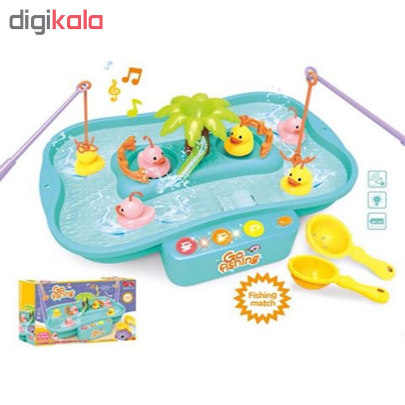 ست اسباب بازی ماهیگیری مدل 889141
