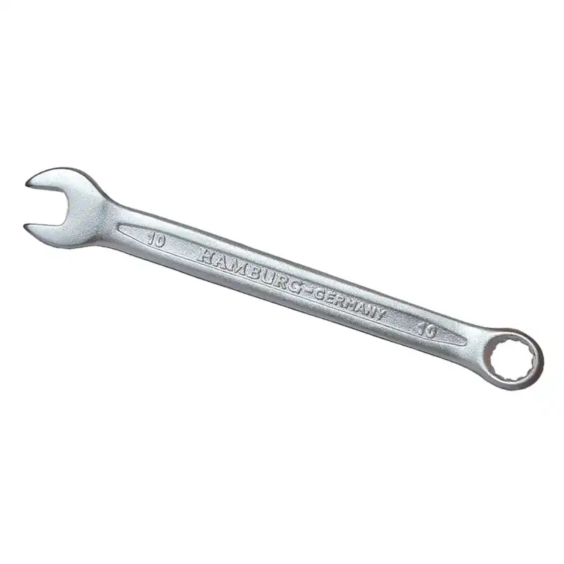 آچار یکسر تخت و یکسر رینگی هامبورگ مدل HT - 001010 سایز 10 میلی متر