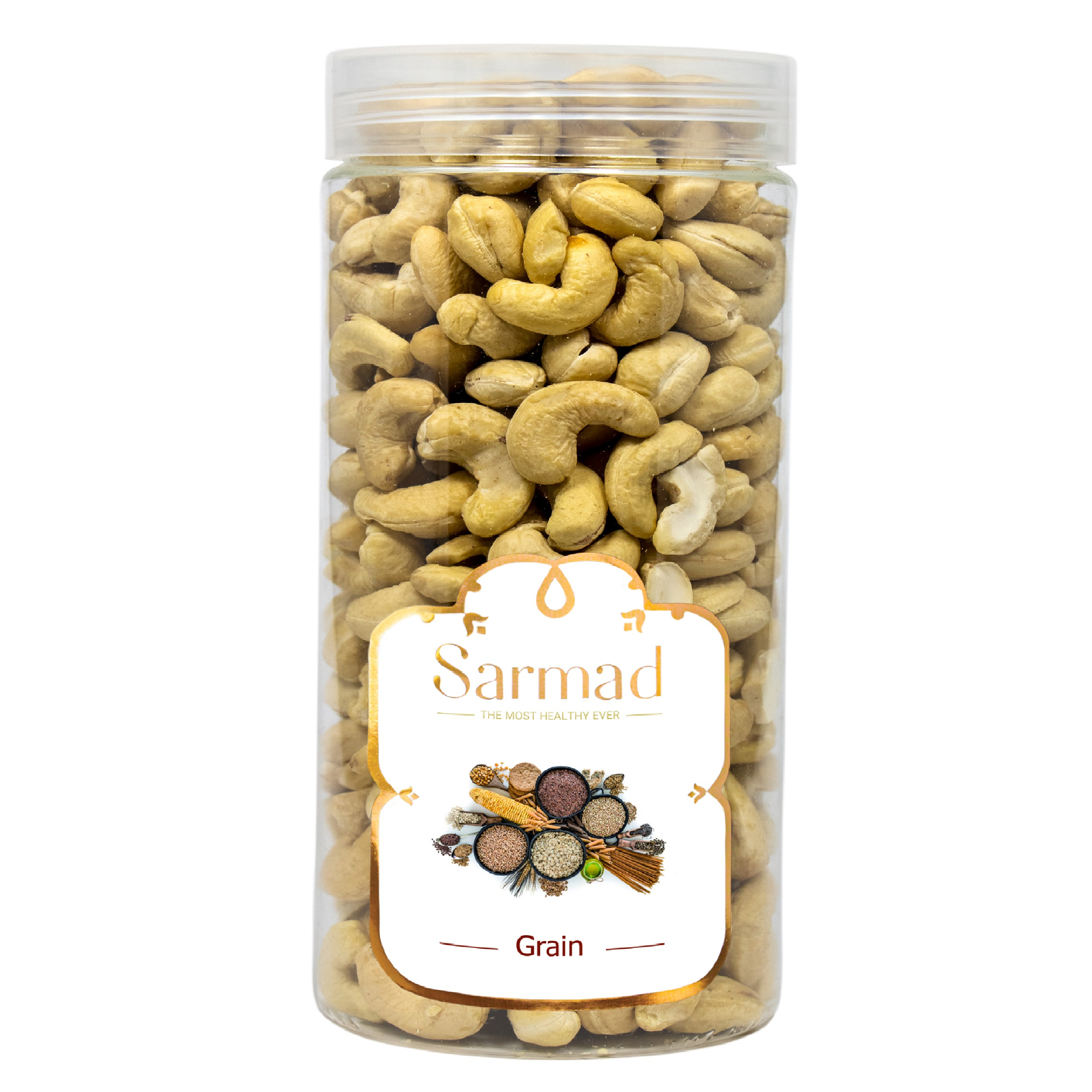 بادام هندی خام ممتاز سرمد - 400 گرم