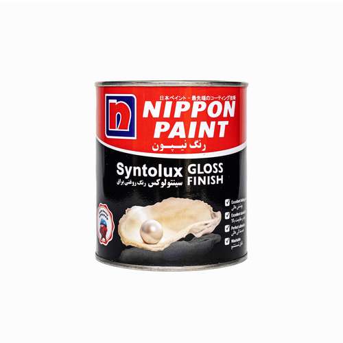 رنگ روغنی کرم براق رنگ نیپون کد 714 وزن 1 کیلوگرم