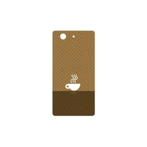 MAHOOT Minimal Cup of Coffee Icon Cover Sticker for Sony Xperia Z3 Compact