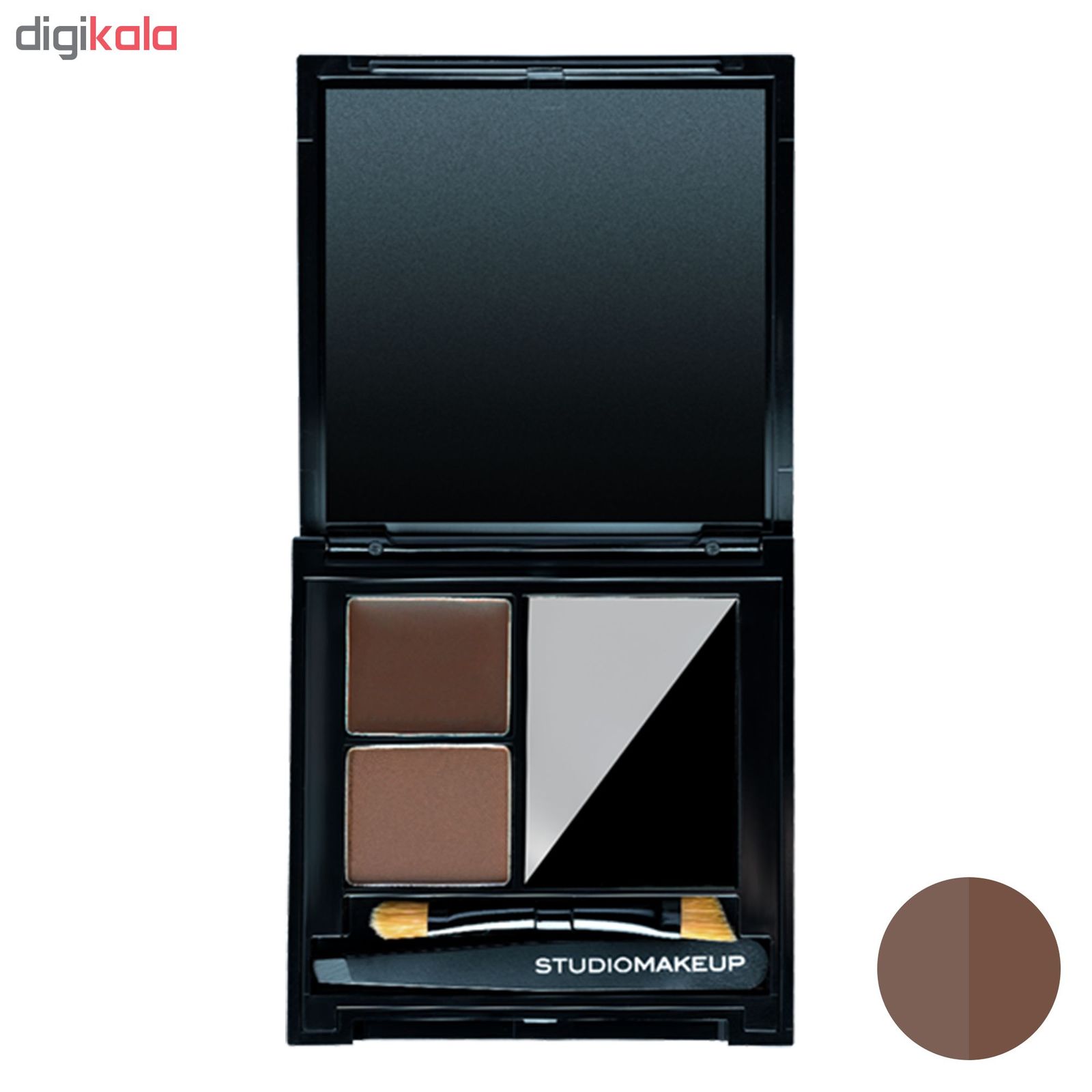 سایه ابرو استودیو میکاپ مدل Perfecting Kit شماره 02 -  - 2